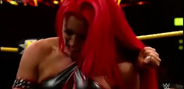  Eva Marie vs Billie Kay. NXT.